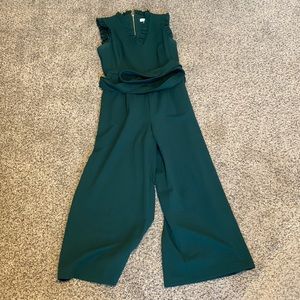 Calvin Klein Green Jumpsuit Size 8